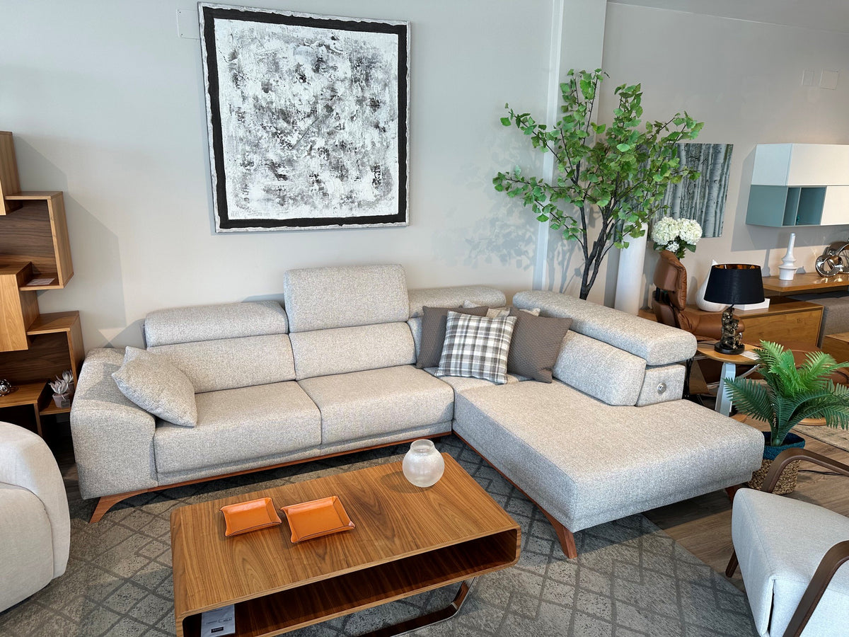 Rinconera chaiselongue de diseño modelo MADEIRA en CREVIN