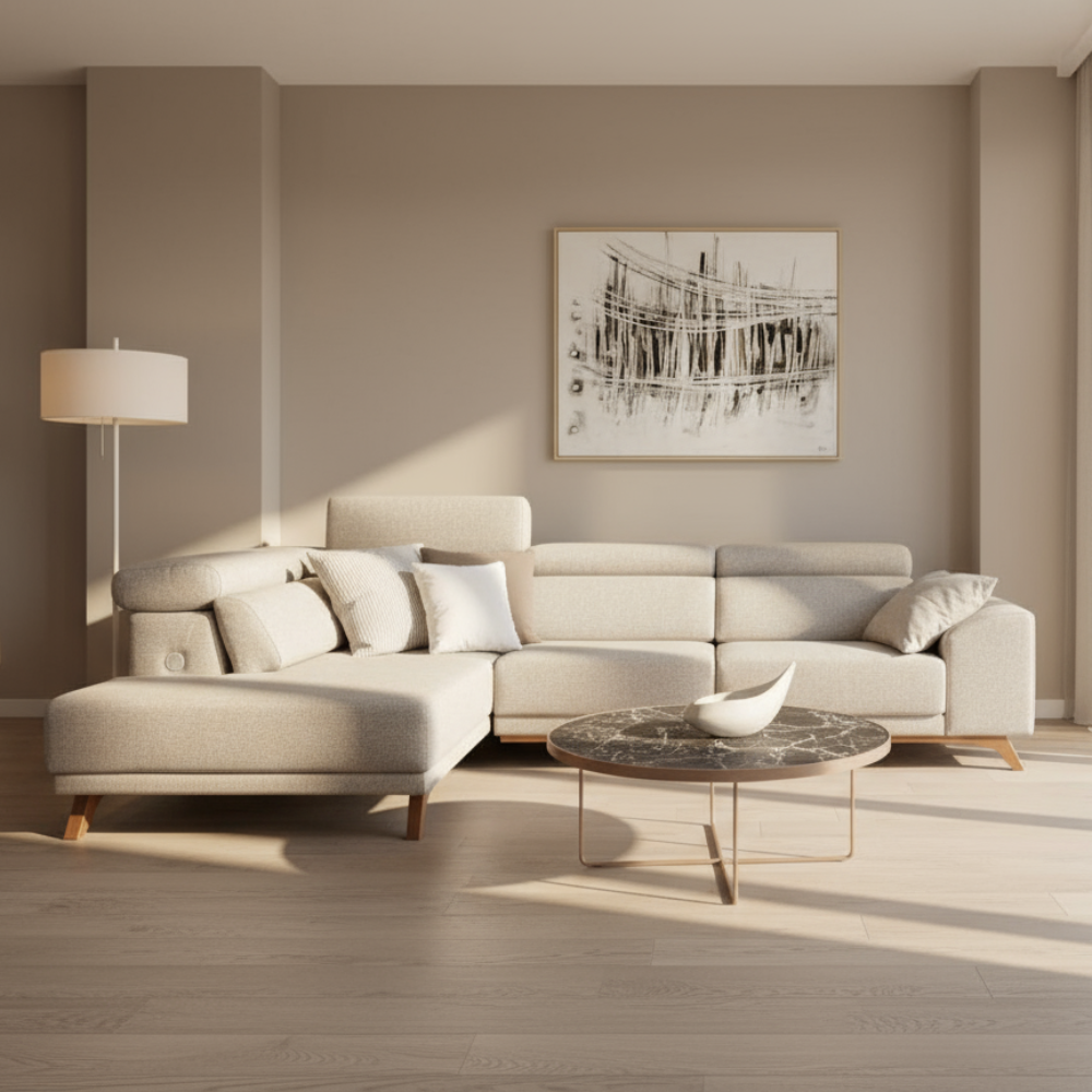 Rinconera chaiselongue de diseño modelo MADEIRA