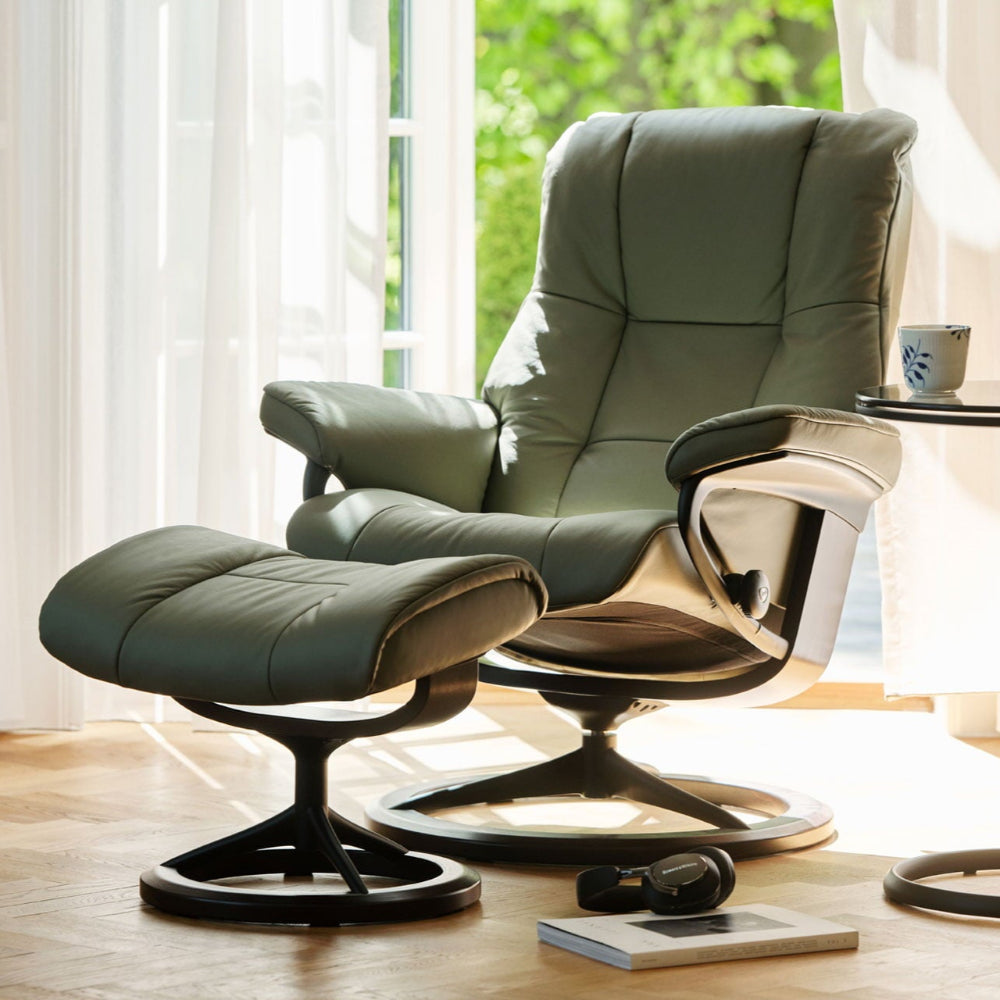 Sillón modelo MAYFAIR Signature Plus™ System BalanceAdapt™ en piel Batick