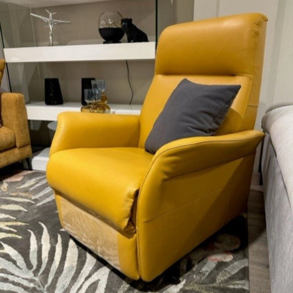 Sillón relax 2 motores y power lift modelo MERIDA Tapizado Piel
