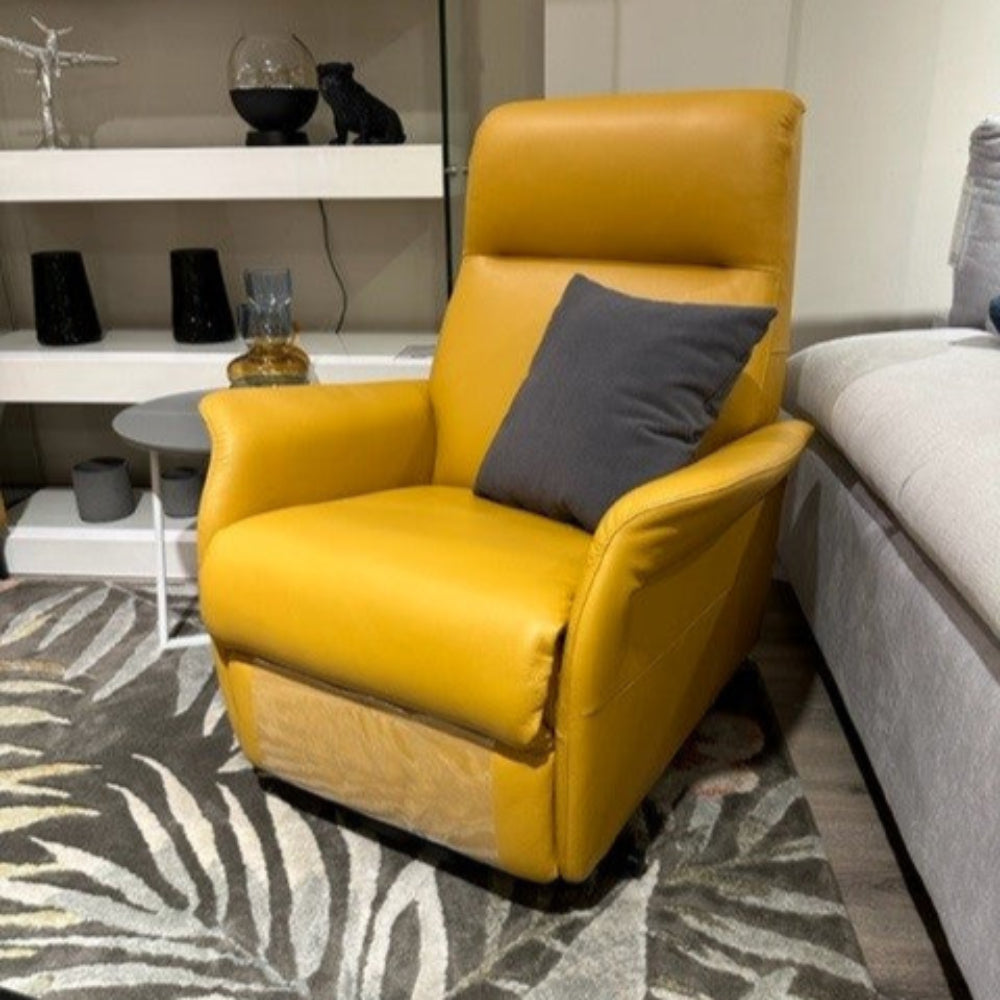 Sillón relax 2 motores y power lift modelo MERIDA Tapizado Piel