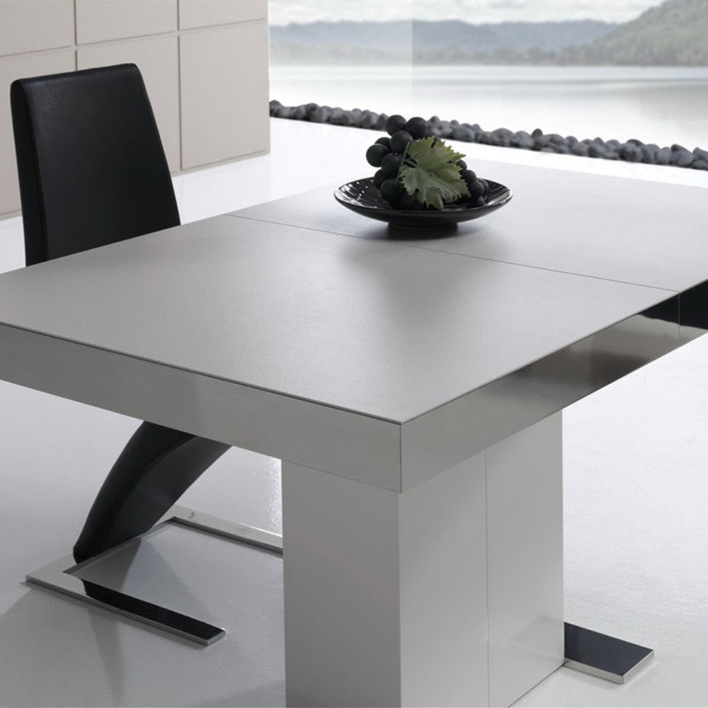 Mesa de comedor de diseño Modelo IN-NTMP Tapa Porcelánico