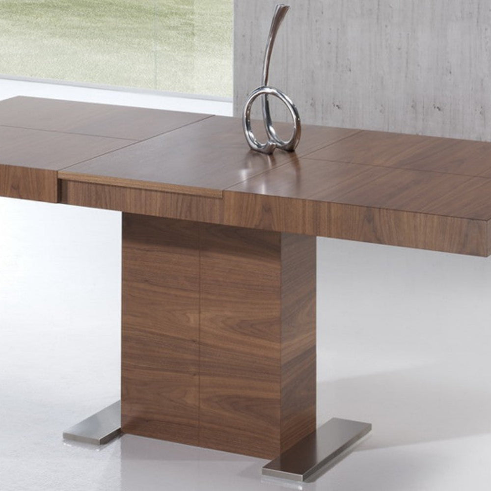 Mesa de comedor de diseño Modelo IN-NTMP Tapa de Madera
