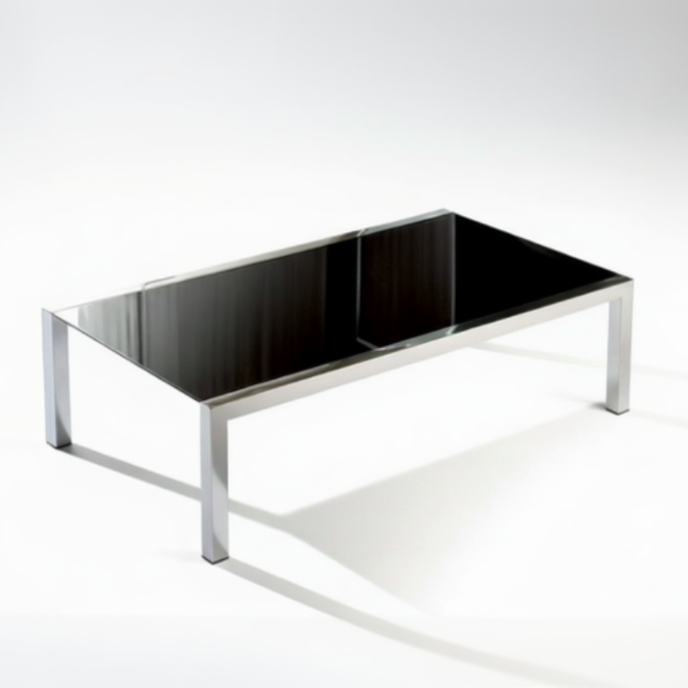 mesa centro 43 acero inoxidable Disponible en nuestras tiendas de diseño Sidivani en Madrid y en nuestra web