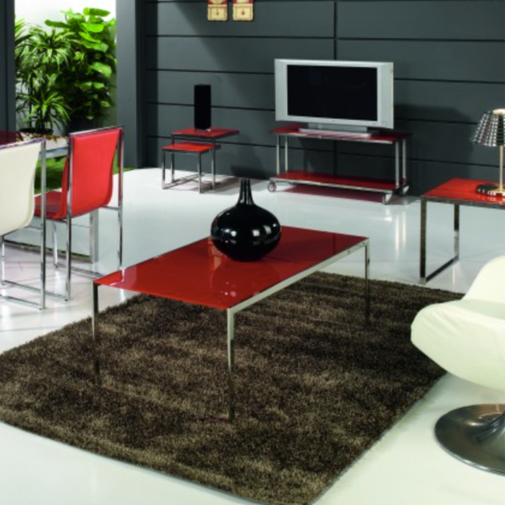 Mesa de Cristal Disponible en nuestras tiendas de diseño Sidivani en Madrid y en nuestra web