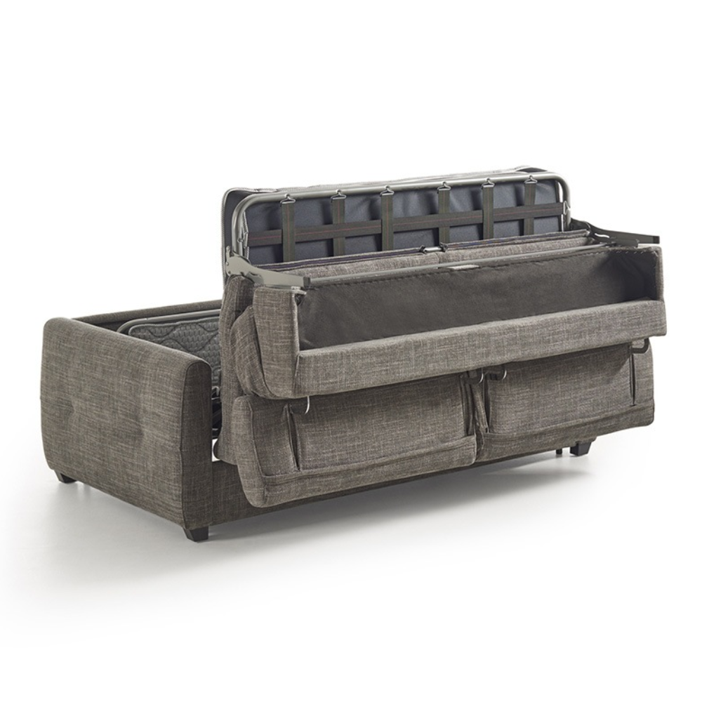 Sofá cama con sistema Italiano modelo MILFORD tapizado Aquaclean