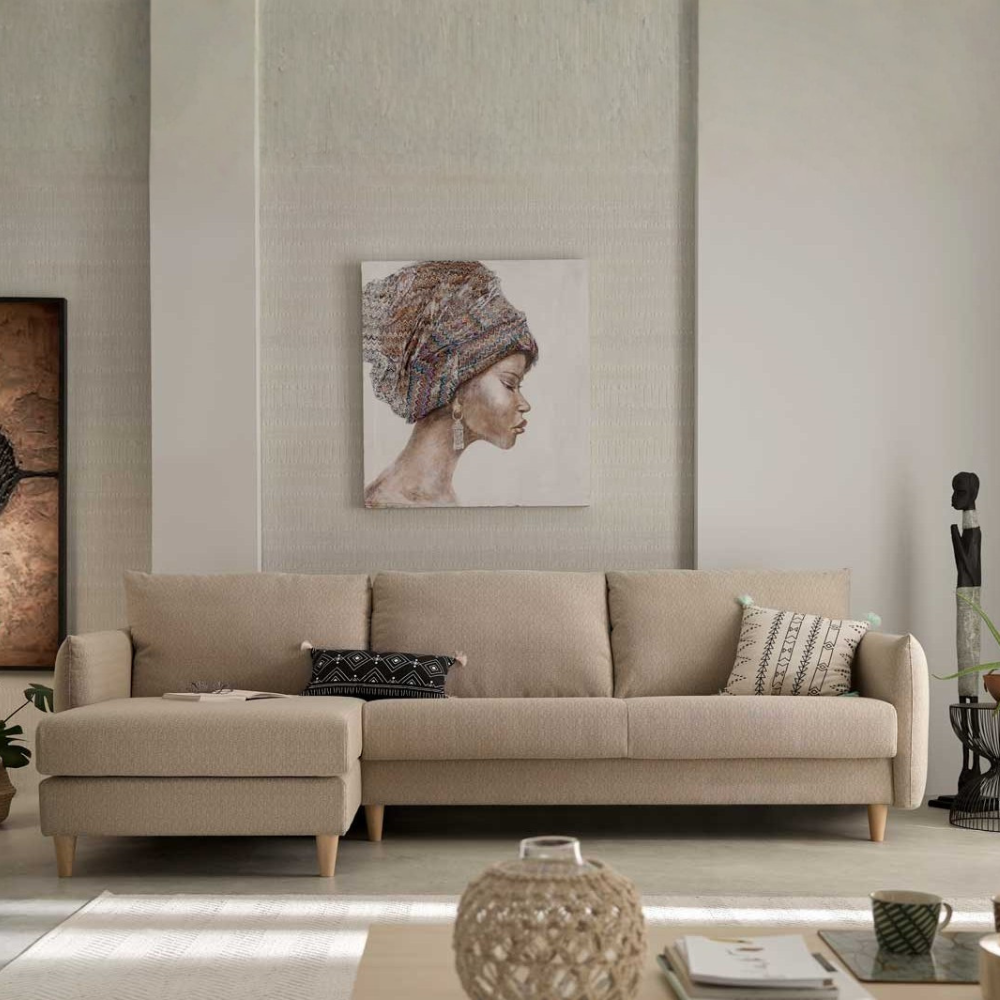 Chaisselongue cama con almacenaje modelo MINIMAL