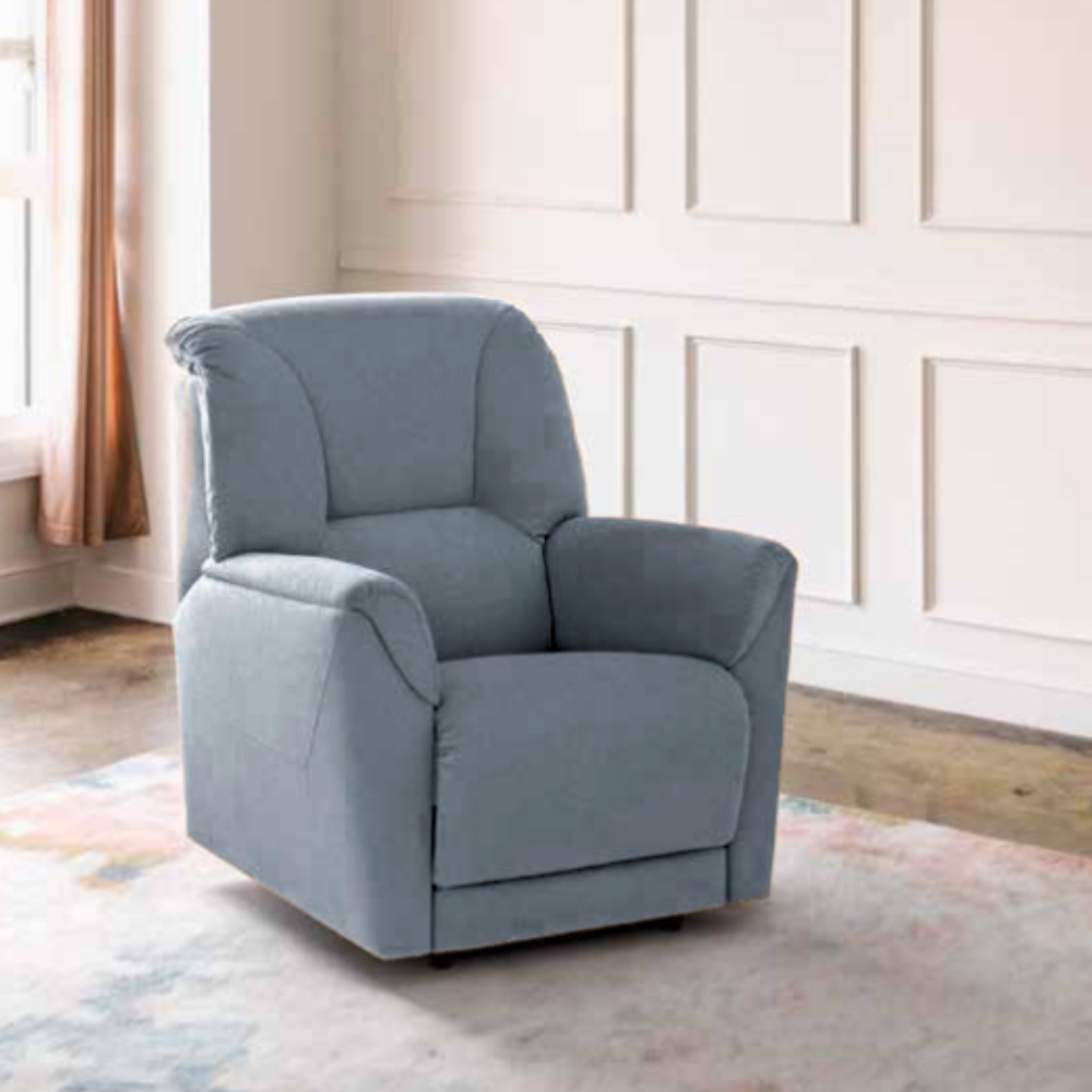 Sillón Relax Manual Modelo NATA Tapizado Aquaclean