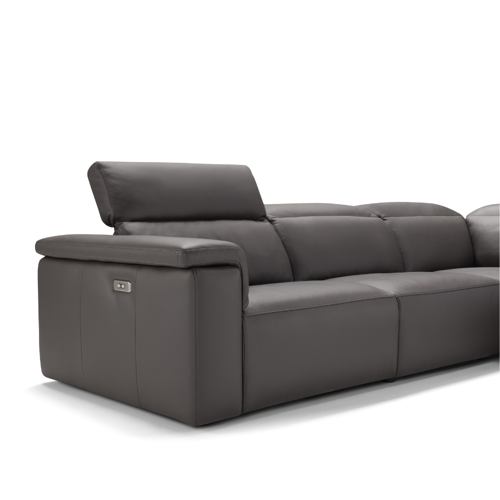 Rinconera de diseño con relax modelo TERRANOVA en Piel