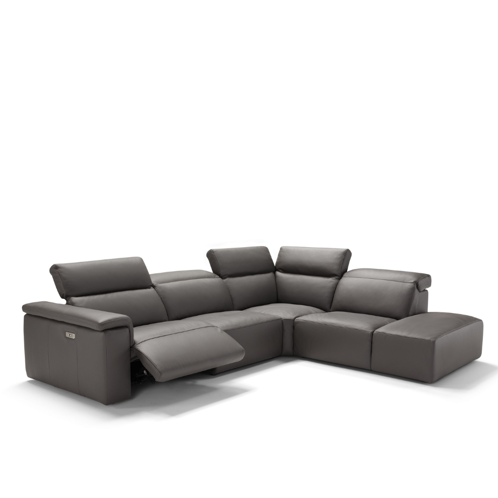 Rinconera de diseño con relax modelo TERRANOVA en Piel
