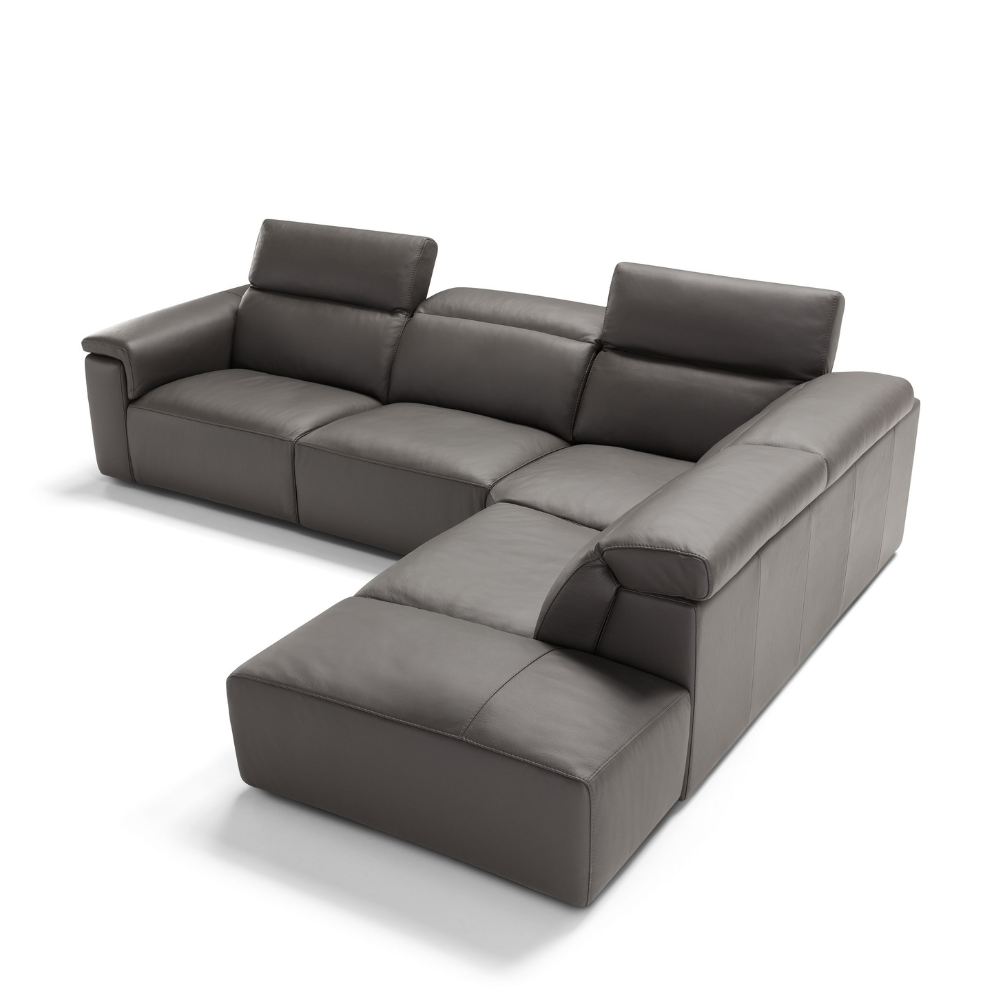Rinconera de diseño con relax modelo TERRANOVA en Piel