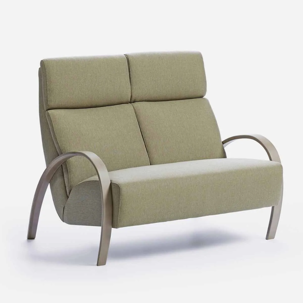 Sofá de dos plazas de diseño nórdico modelo YNNFA