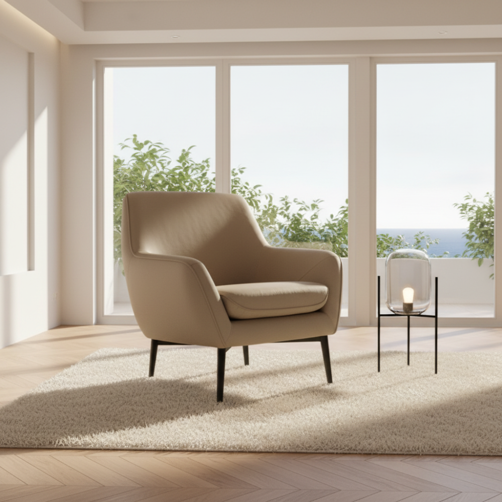 Sillón modelo TANZANI Tapizado antimanchas