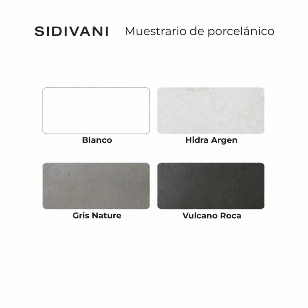 Mesa comedor de diseño extensible modelo IN-NRDC tapa porcelánico