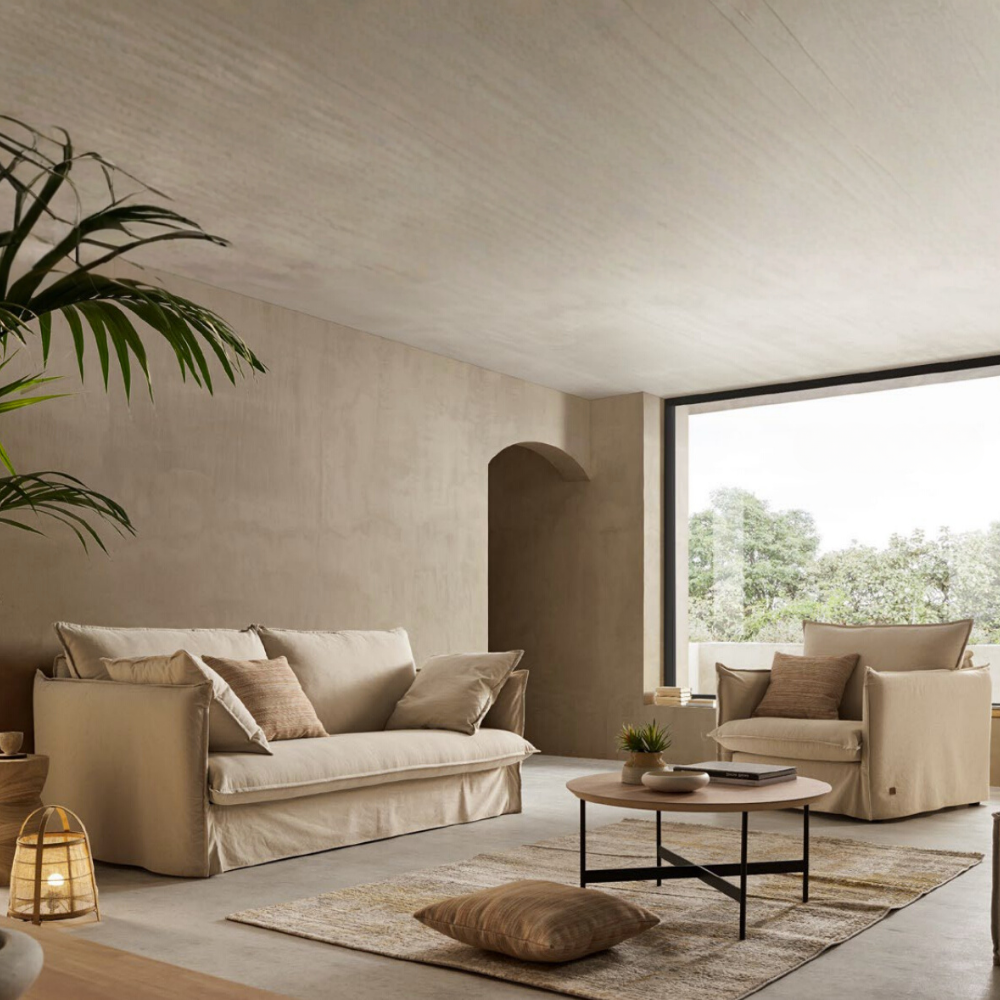 Sofá cama modelo NASSAU con sistema de apertura italiana