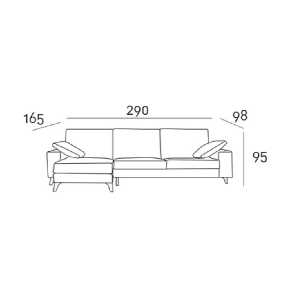 Chaiselongue modelo NAYA