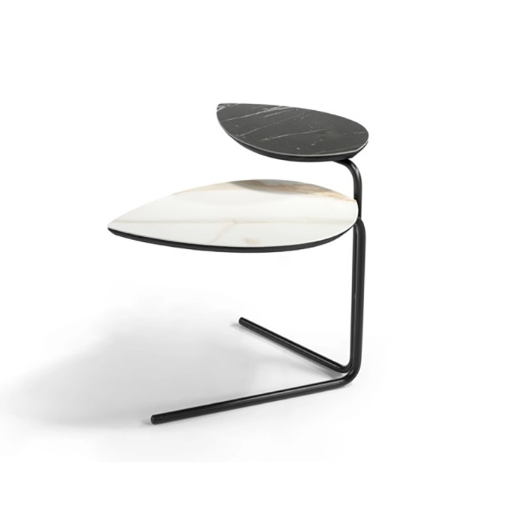 Mesa auxiliar modelo NC-FLLY Tapa porcelánico