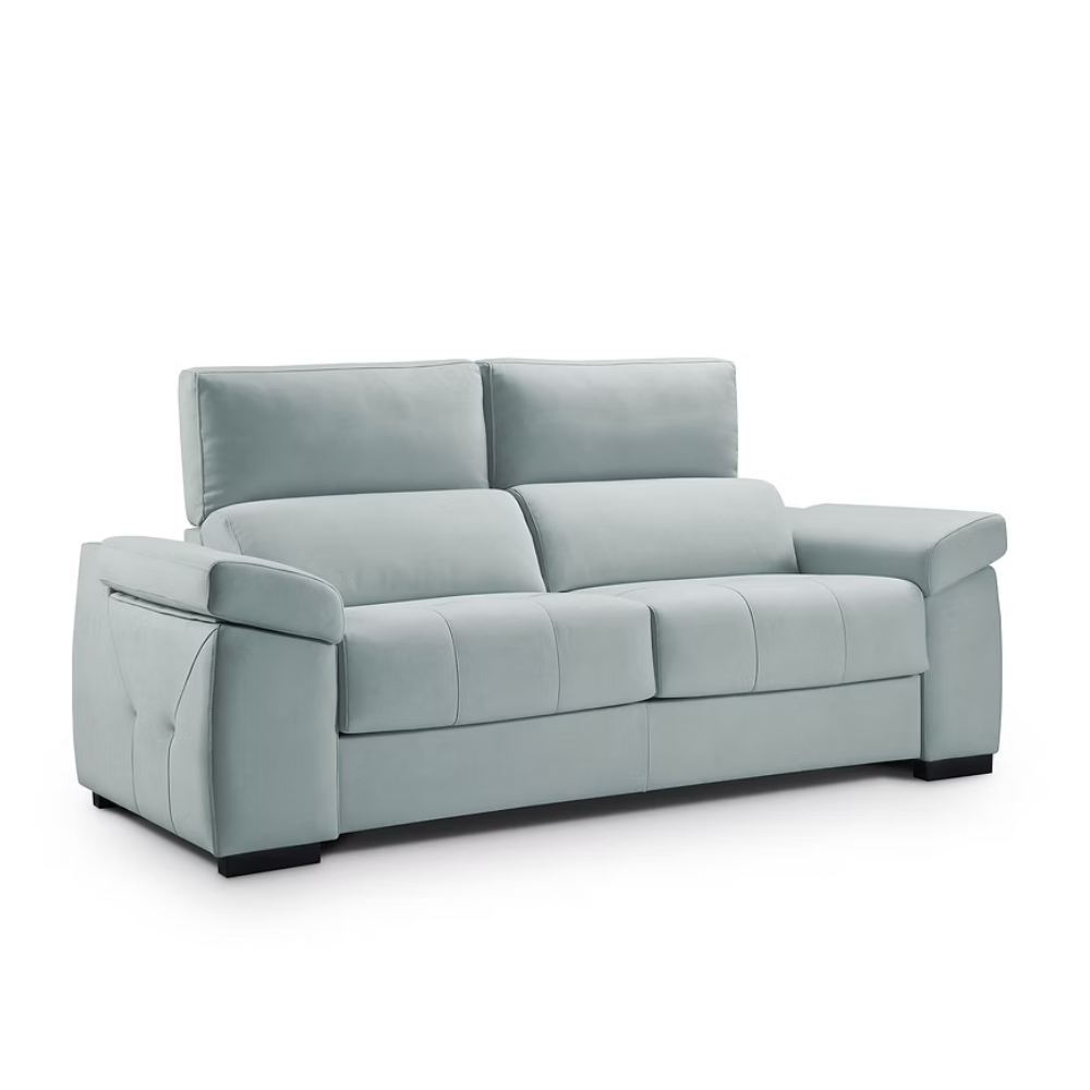 Sofá cama con cabezal reclinable y apertura italiana modelo NETTUNO