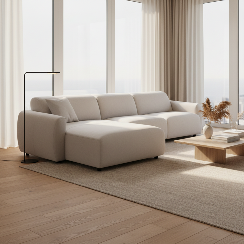 Chaisselongue de diseño con asiento relax modelo NOOGA