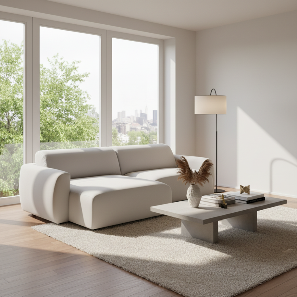 Chaisselongue de diseño con asiento relax modelo NOOGA