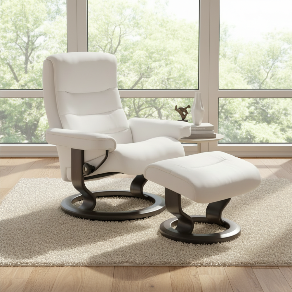 Sillon modelo NORDIC Classic Plus™ System de Stressless en piel Batik