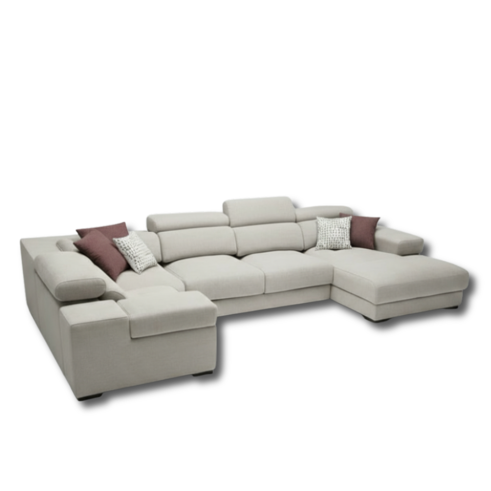 Rinconera con Chaiselongue modelo NOWO Tapizado Crevin Antimanchas