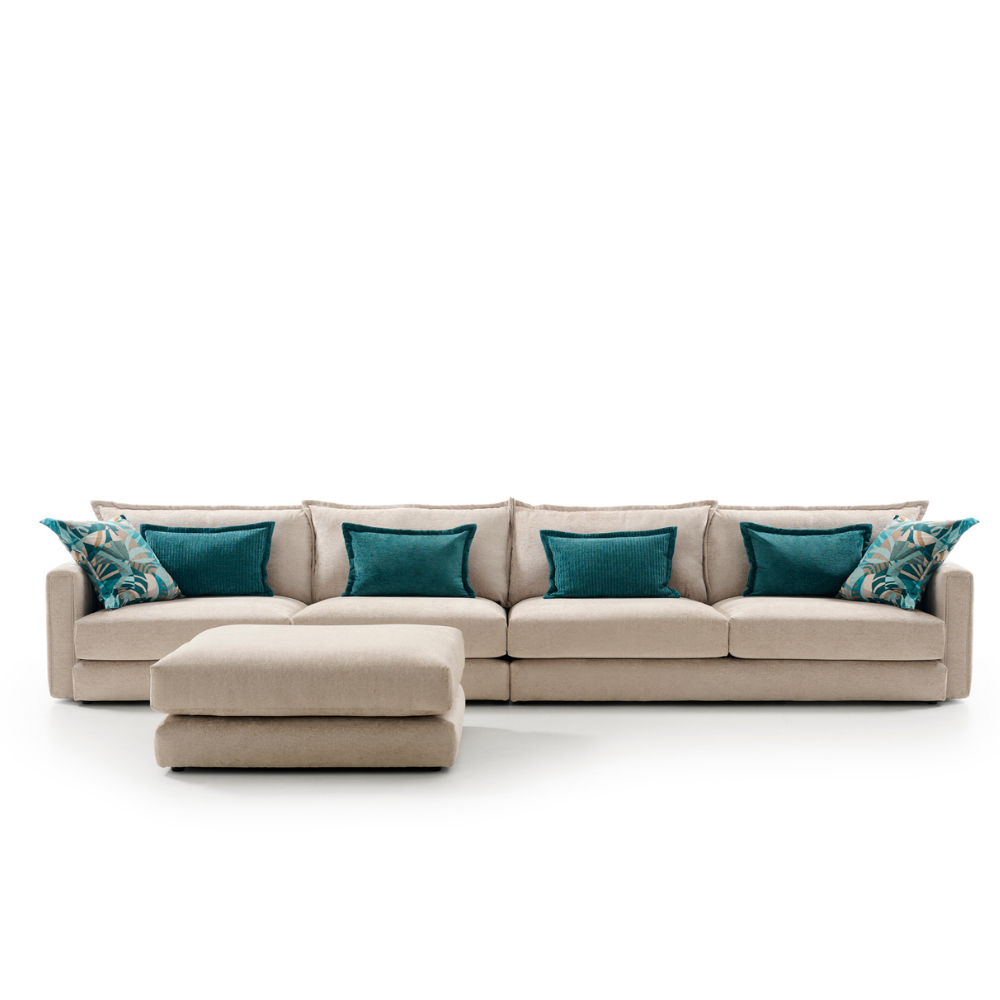 Maxi sofá de diseño modular convertible rinconera modelo OLAVIDE