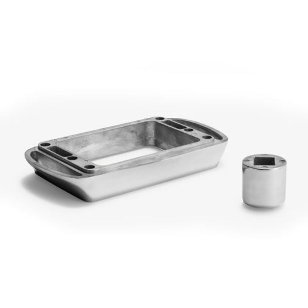 opcion de aluminio del kit de elevacion de las butacas cross y signature de stressless