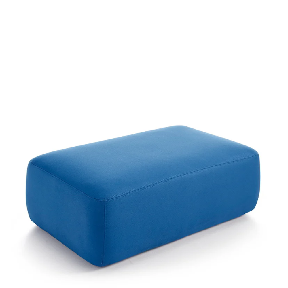 Pouf Geo Lisos Tapizado Antimanchas