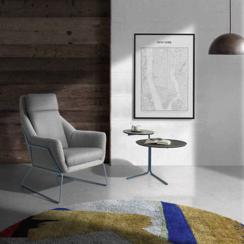 Mesa auxiliar modelo NC-R2 Tapa porcelánico