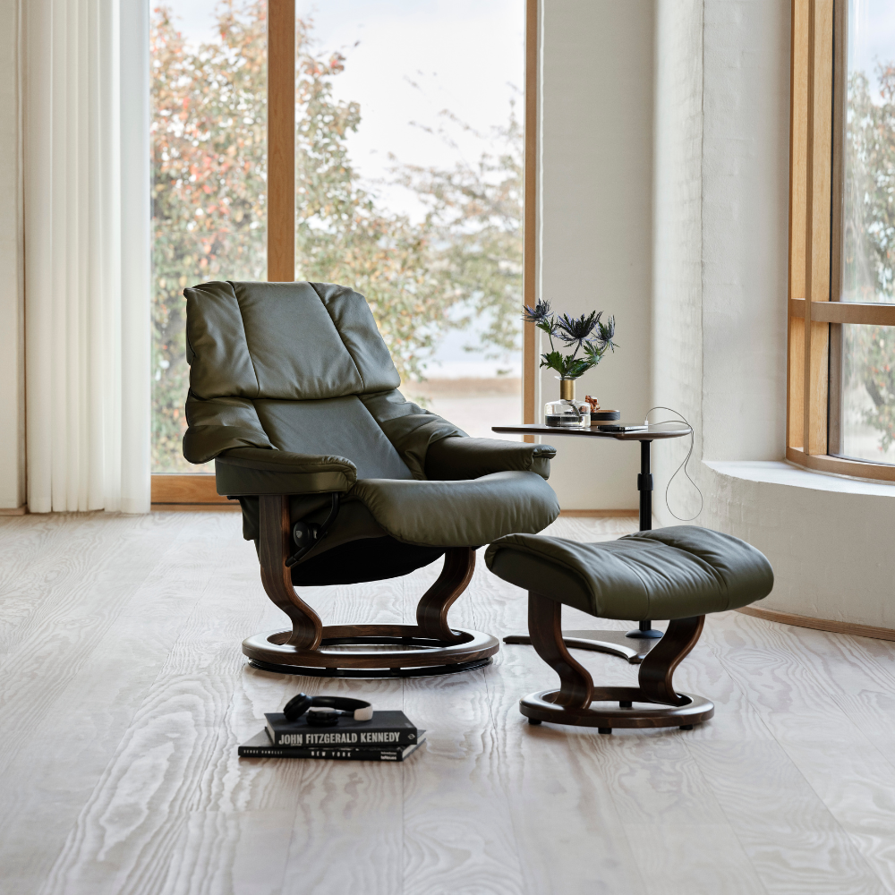 Sillon modelo RENO Classic Plus™ System de STRESSLESS en piel Batick