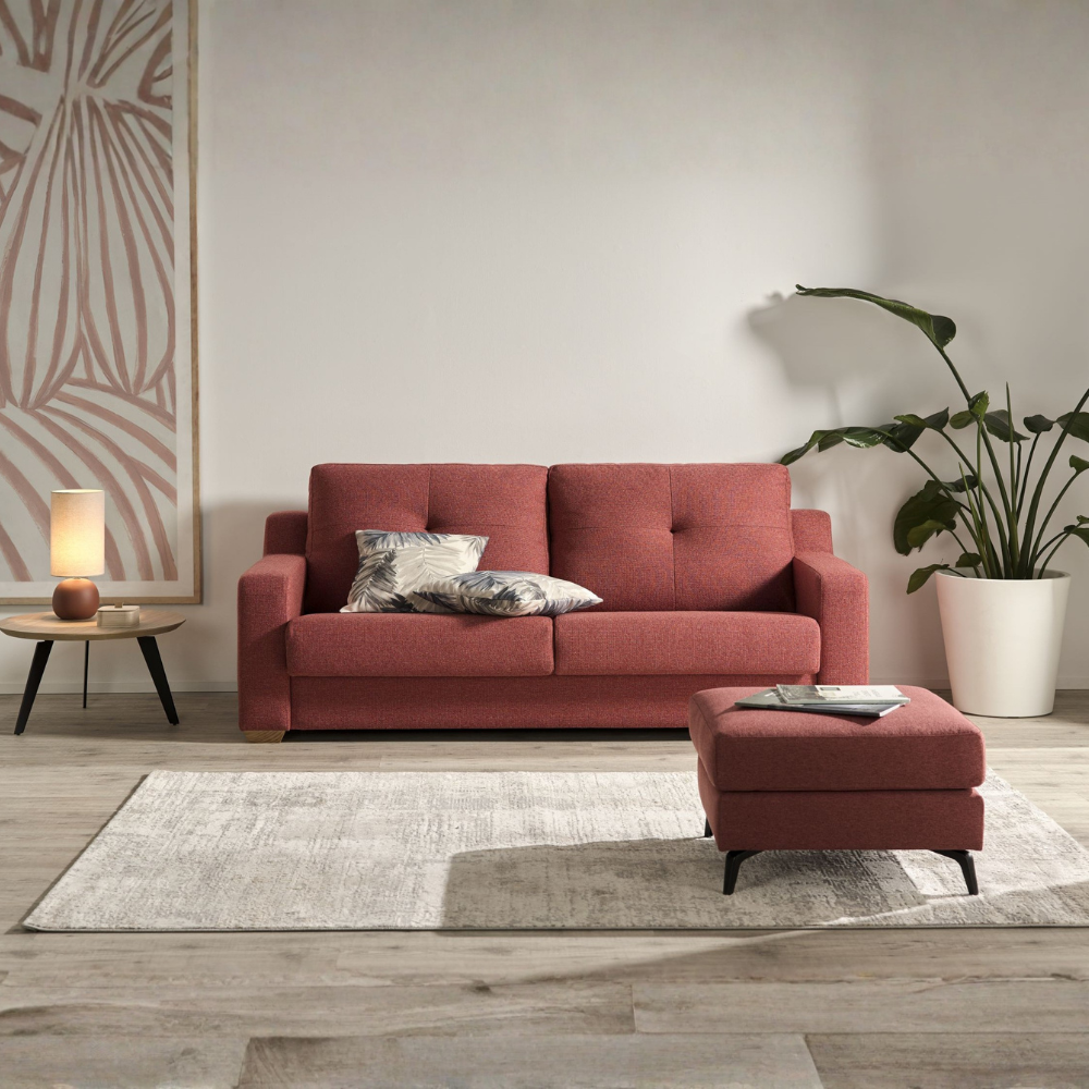 Sofá cama de diseño con sistema Italiano modelo MICHIGAN