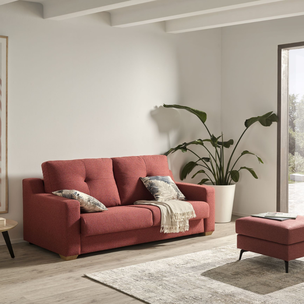 Sofá cama de diseño con sistema Italiano modelo MICHIGAN