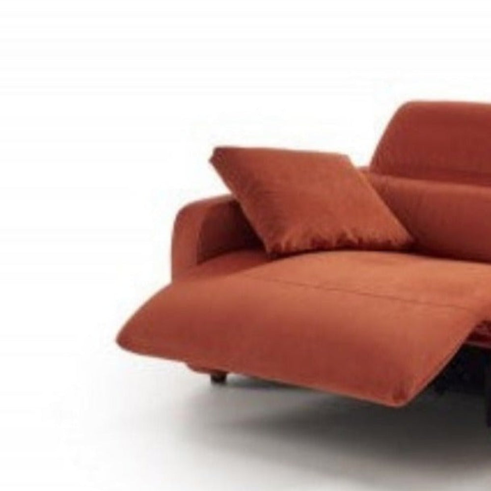 Sofá modelo BOSSANOVA con 2 asientos relax Tapizado Aquaclean