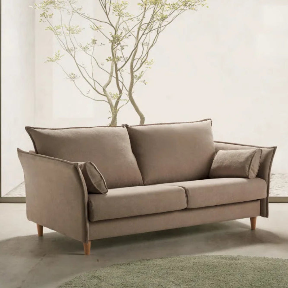 sofa cama modelo gaviota en un ambiente relajado disponible en sidivani