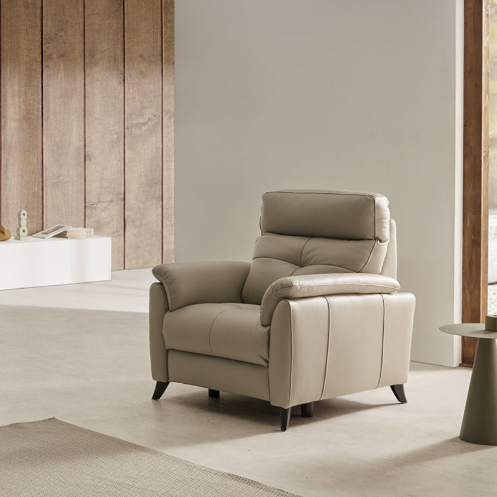 Butaca relax modelo HENRIETTA en piel