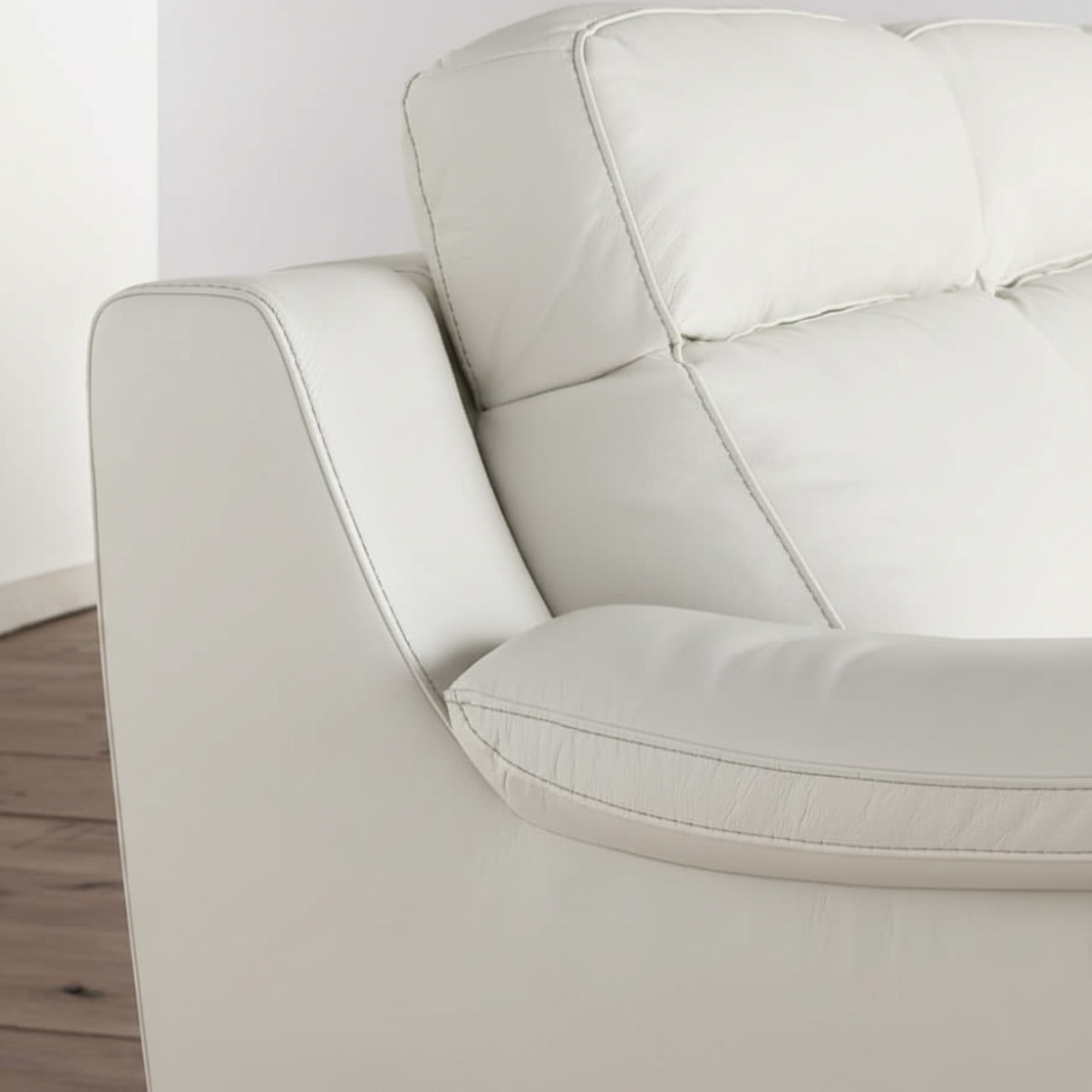 Sofá con 2 asientos relax modelo BRISTOL Tapizado en Piel