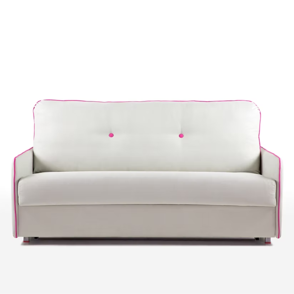 Sofá cama modelo LEONOR en tela con apertura italiana