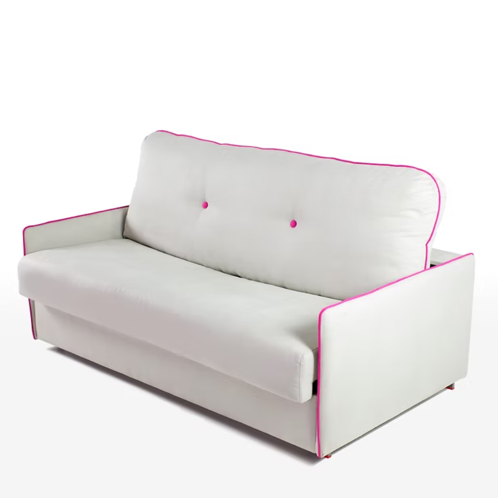 Sofá cama modelo LEONOR en tela con apertura italiana