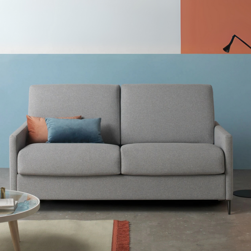 Sofá cama con almacenaje y sistema italiano CASTEL