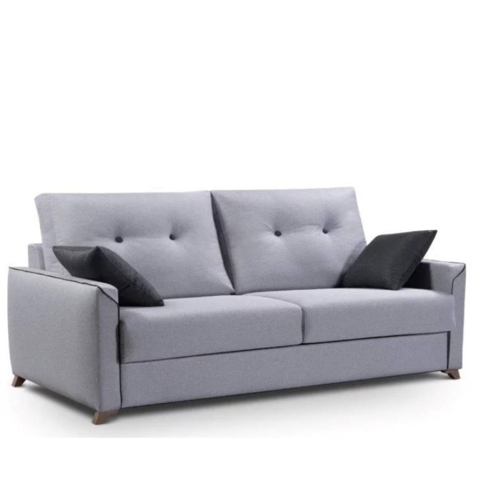Sofá cama modelo LYSSA con Apertura italiana Tapizado Antimanchas