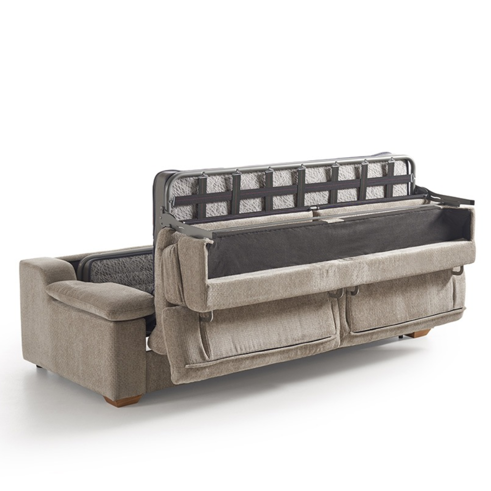 Sofá cama de diseño con sistema Italiano modelo ORMOND