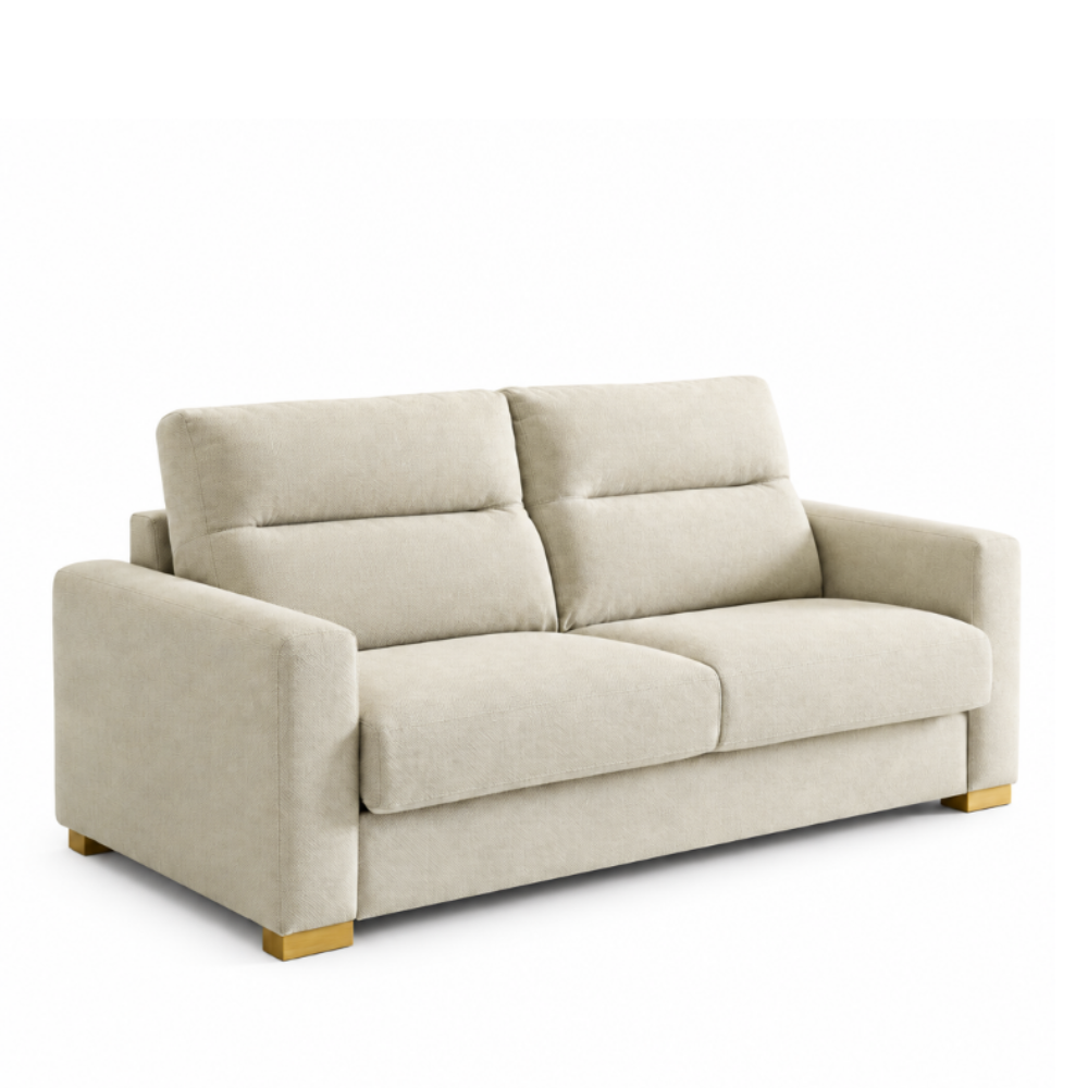 Sofá cama modelo FARO con sistema Italiano Tapizado Express