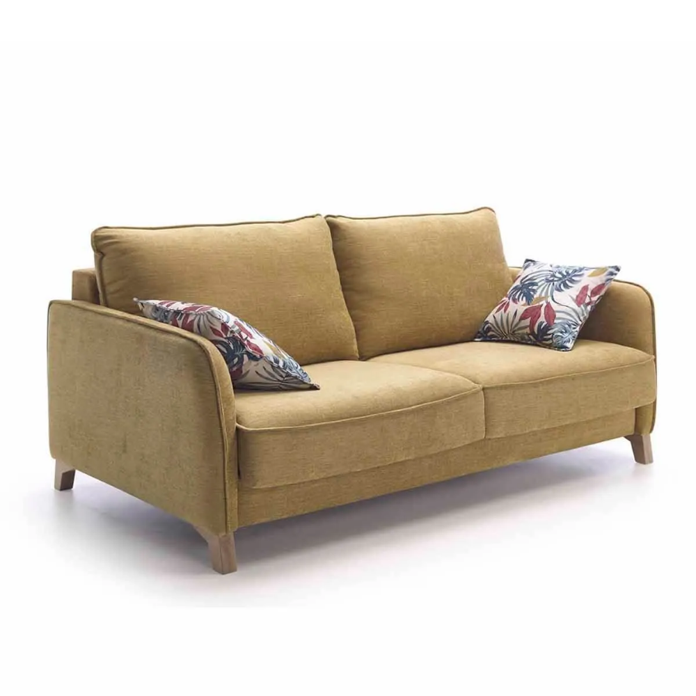 sofa cama modelo litchy con dos cojines