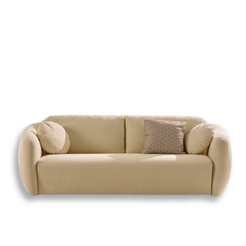 Sofá cama modelo MEZZALUNA con sistema Italiano