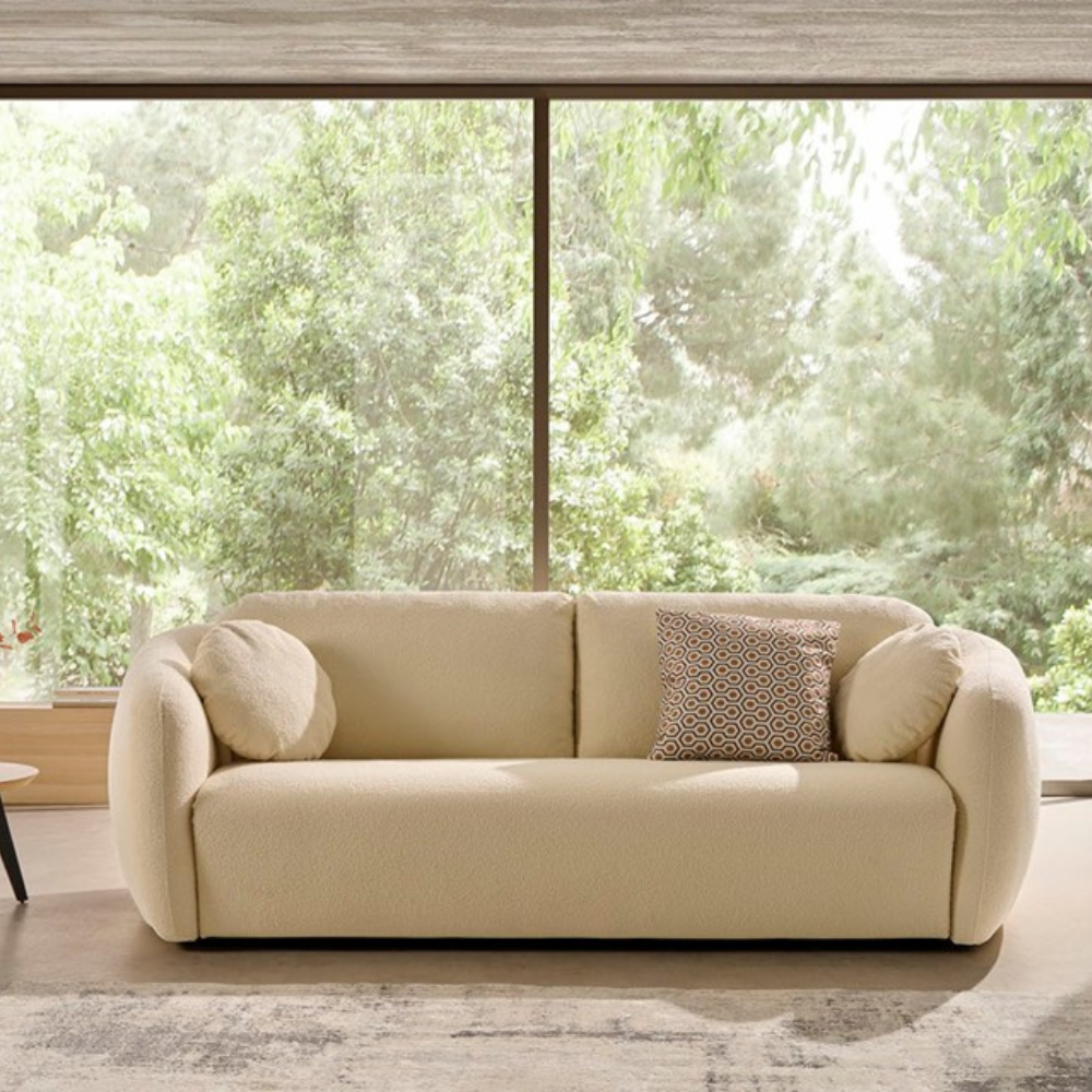 Sofá cama modelo MEZZALUNA con sistema Italiano
