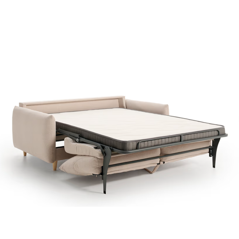 Sofá cama modelo MINIMAL con sistema Italiano servicio rápido