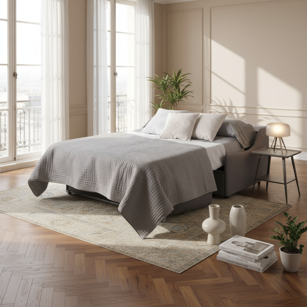 Sofá cama con sistema italiano modelo DUOMO