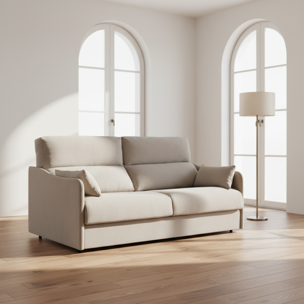 Sofá cama con sistema italiano modelo DUOMO