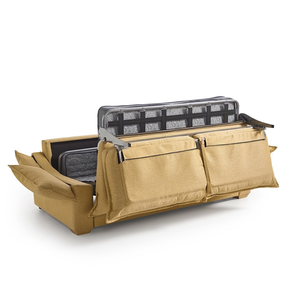 Sofá cama de diseño con sistema Italiano modelo SILENCE